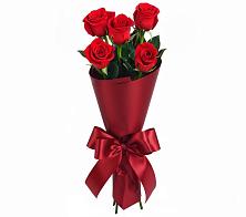 Букет 5 Красных роз Эдлесс Лав #REPLACE_PRED# Большой Ижоре