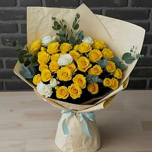 Букет цветов из:  Розы в Большой Ижоре