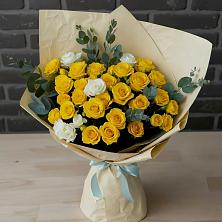 Букет цветов из:  Розы в Большой Ижоре