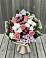 Букет цветов из: Альстромерии, Гвоздики, Розы и Хризантемы в Большой Ижоре