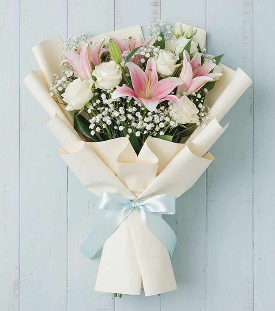 Букет цветов из: Лилии в Большой Ижоре