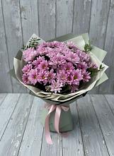 Букет цветов из:  Хризантемы в Большой Ижоре