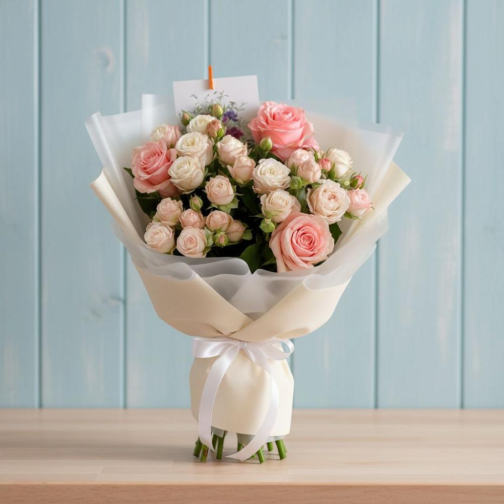 Букет цветов из: Розы в Большой Ижоре