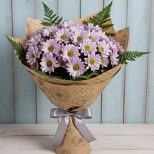 Букет цветов из:  Хризантемы в Большой Ижоре