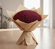 Букет 101 Красная роза в Большой Ижоре