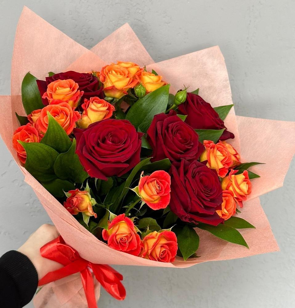 Букет Любовь и восторг в Большой Ижоре