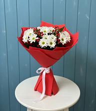 Букет цветов из:  Хризантемы в Большой Ижоре