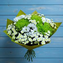 Букет цветов из:  Хризантемы в Большой Ижоре