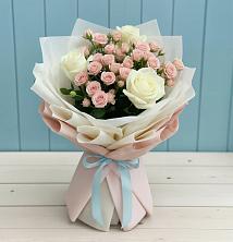 Букет цветов из:  Розы в Большой Ижоре