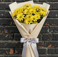 Букет цветов из:  Хризантемы в Большой Ижоре