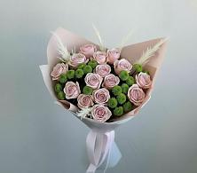 Букет цветов из:  Розы и Хризантемы в Большой Ижоре