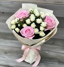 Букет цветов из:  Розы #REPLACE_PRED# Большой Ижоре