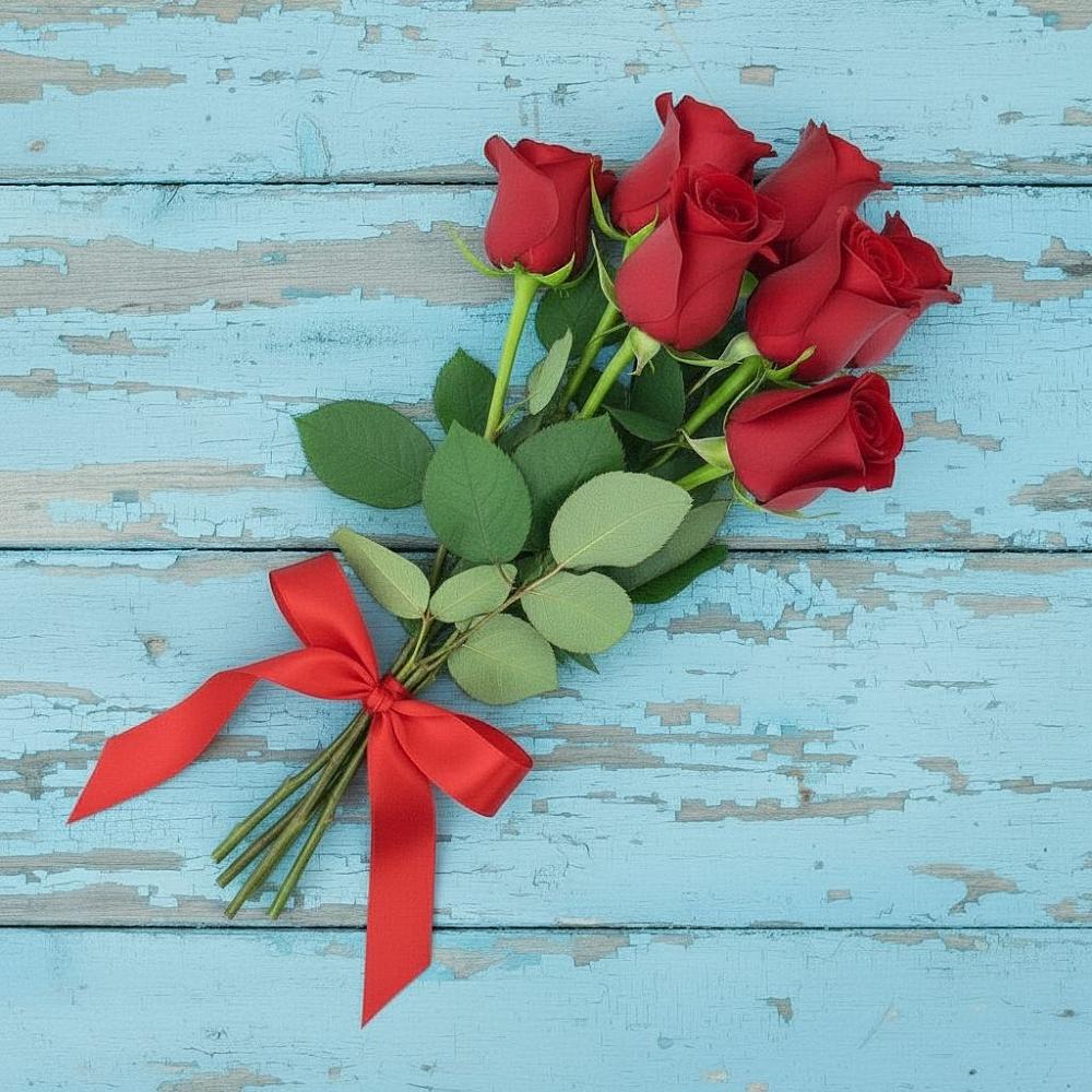 Букет Красные розы в Большой Ижоре