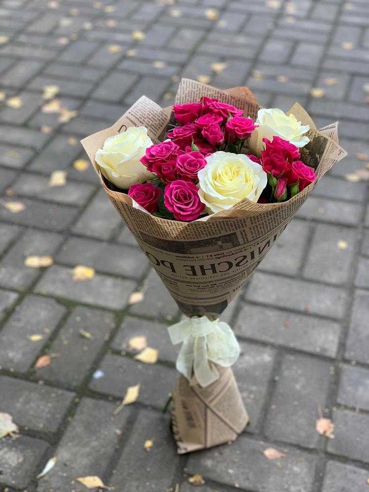 Букет цветов из: Розы в Большой Ижоре