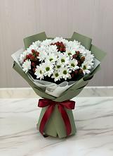 Букет цветов из:  Хризантемы в Большой Ижоре