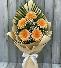 Букет цветов из:  Герберы в Большой Ижоре