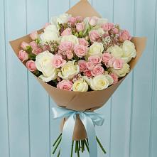 Букет цветов из:  Розы в Большой Ижоре