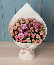 Букет цветов из:  Розы #REPLACE_PRED# Большой Ижоре